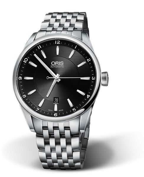 Oris 01 733 7642 4034-07 8 21 80 : Artix Date 42 Stainless Steel / Black / Bracelet