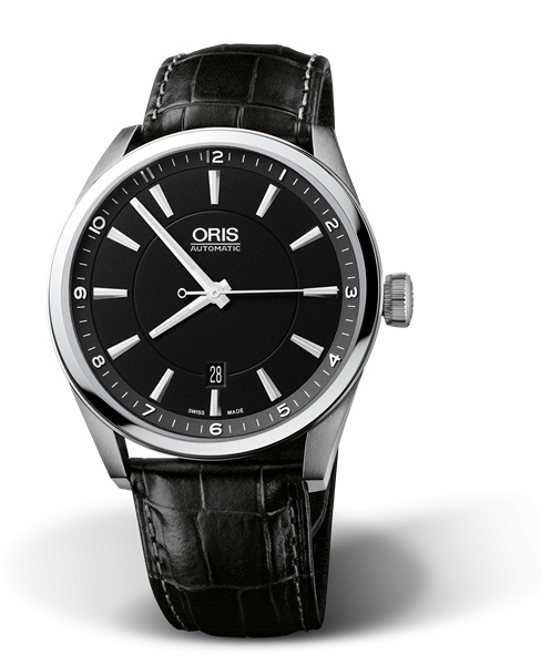 Oris 01 733 7642 4054-07 5 21 81FC : Artix Date 42 Stainless Steel / Black