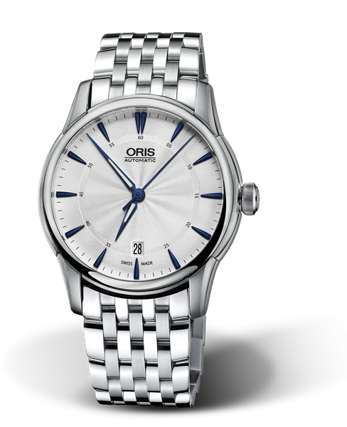 Oris 01 733 7670 4031-07 8 21 77 : Artelier Date 40 Stainless Steel / Silver / Bracelet