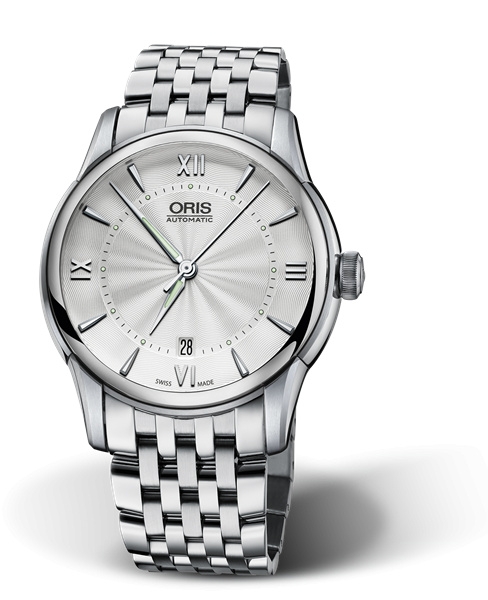 Oris 01 733 7670 4071-07 8 21 77 : Artelier Date 40.5 Stainless Steel / Silver / Bracelet
