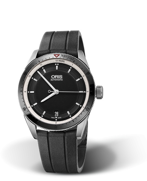 Oris 01 733 7671 4154-07 4 18 20FC : Artix GT Date Stainless Steel - Ceramic / Black / Rubber