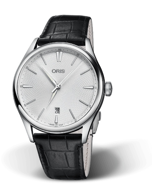 Oris 01 733 7721 4011-07 5 21 64FC : Artelier Date 40 Generalstabsabgänger Edition / Silver