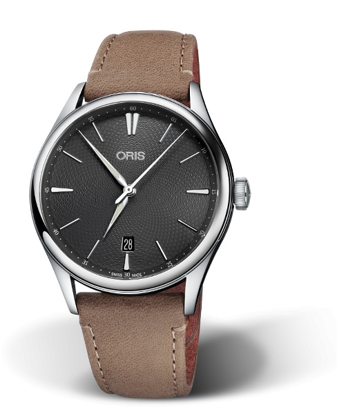 Oris 01 733 7721 4053-07 5 21 32FC : Artelier Date 40 Stainless Steel / Grey