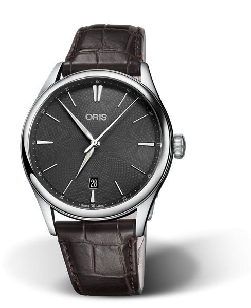 Oris 01 733 7721 4053-07 5 21 65FC : Artelier Date 40 Stainless Steel / Grey