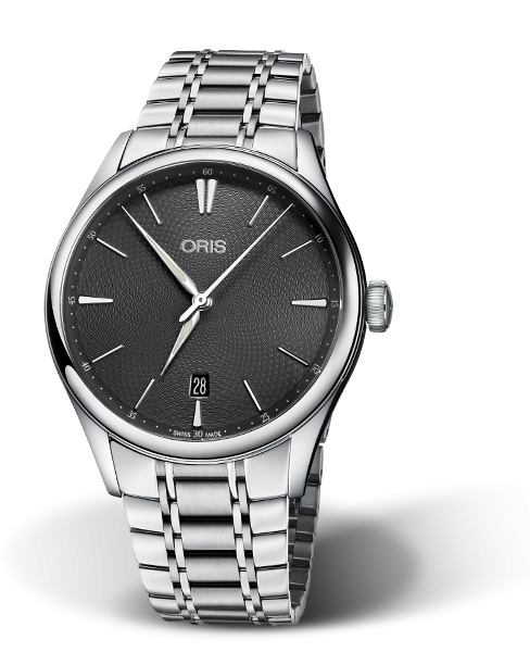 Oris 01 733 7721 4053-07 8 21 88 : Artelier Date 40 Stainless Steel / Grey / Bracelet