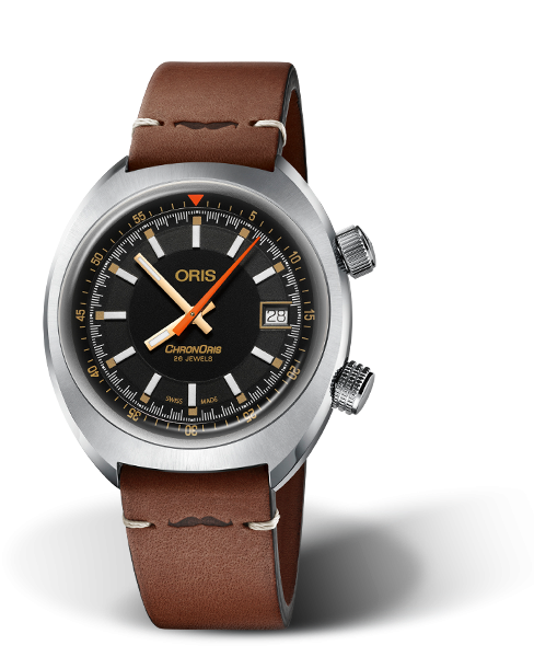 Oris 01 733 7737 4034-Set LS : Chronoris Date / Movember / Calf