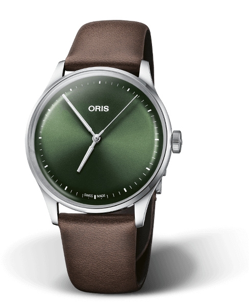 Oris 01 733 7762 4057-07 5 20 70FC : Artelier S 38 Stainless Steel / Green
