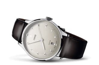 Oris 01 733 7810 4051-07 6 20 17FC : Artelier Date Stainless Steel / White