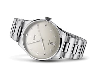 Oris 01 733 7810 4051-07 8 20 20 : Artelier Date Stainless Steel / White / Bracelet