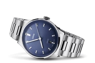 Oris 01 733 7810 4055-07 8 20 20 : Artelier Date Stainless Steel / Blue / Bracelet