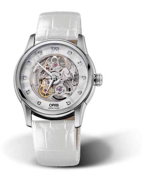Oris 01 734 7670 4019-07 5 21 67FC : Artelier Skeleton 40.5 Diamonds