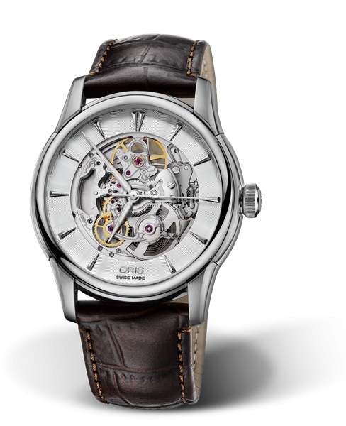 Oris 01 734 7670 4051-07 1 21 73FC : Artelier Skeleton 40 Stainless Steel