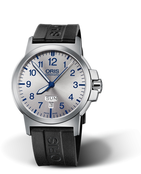 Oris 01 735 7641 4161-07 4 22 05 : BC3 Advanced Day Date Stainless Steel / Silver / Rubber