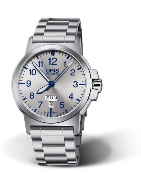 Oris 01 735 7641 4161-07 8 22 03 : BC3 Advanced Day Date Stainless Steel / Silver / Bracelet