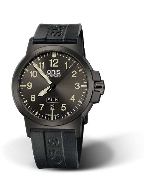 Oris 01 735 7641 4263-07 4 22 05G : BC3 Advanced Day Date DLC / Grey / Rubber
