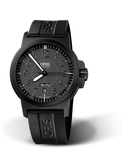 Oris 01 735 7641 4764-07 4 22 05B : BC3 Advanced Day Date DLC / Black / Rubber