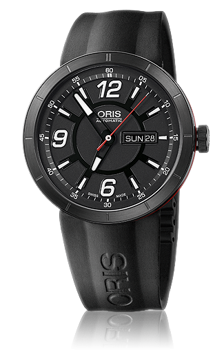 Oris 01 735 7651 4764-07 4 25 06B : TT1 Day Date PVD - Ceramic / Black / Rubber