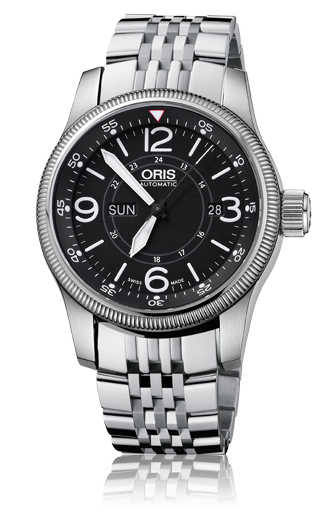 Oris 01 735 7660 4064-07 8 22 76 : Big Crown Timer Stainless Steel / Black / Bracelet