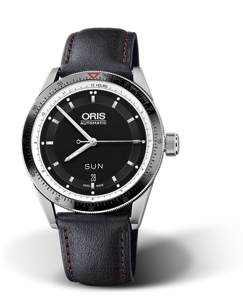 Oris 01 735 7662 4154-07 5 21 82FC : Artix GT Day Date Stainless Steel - Ceramic / Black