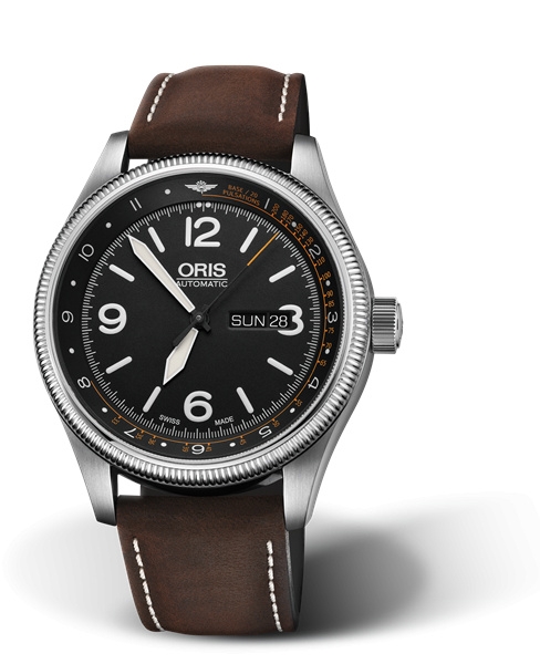 Oris 01 735 7728 4084-Set LS : Big Crown Royal Flying Doctor Service II Stainless Steel / Black