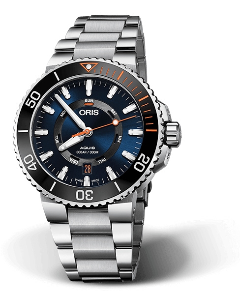 Oris 01 735 7734 4185-Set MB : Aquis Staghorn Restoration Limited Edition / Bracelet
