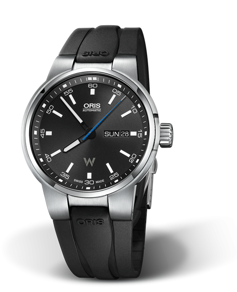 Oris 01 735 7740 4154-07 4 24 54FC : Williams Day Date 42 Stainless Steel / Black / Rubber