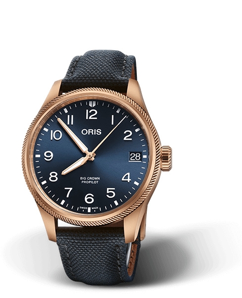 Oris 01 751 7761 3115-Set : Big Crown ProPilot Big Date 125 Jahre Pletzch