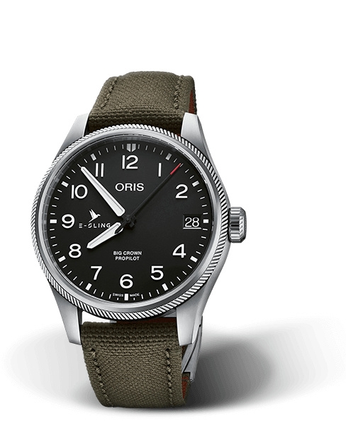 Oris 01 751 7761 4114-07 3 20 03LC : Big Crown ProPilot Big Date E-Sling