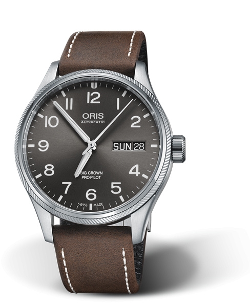 Oris 01 752 7698 4063-07 5 22 05FC : Big Crown ProPilot Big Day Date Stainless Steel / Grey