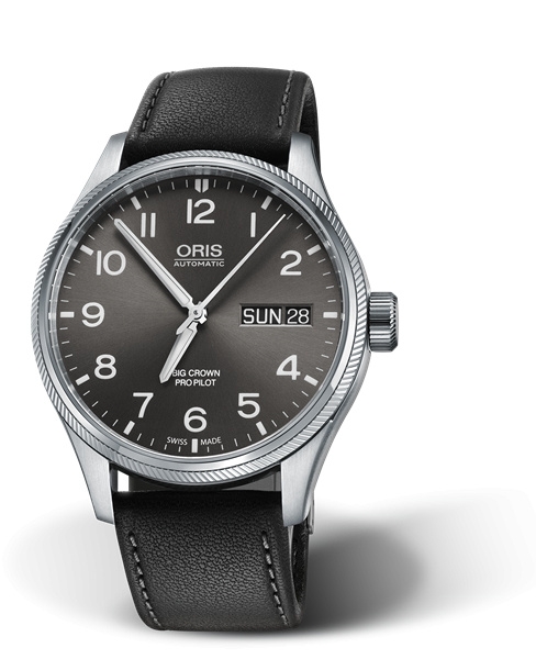 Oris 01 752 7698 4063-07 5 22 19FC : Big Crown ProPilot Big Day Date Stainless Steel / Grey