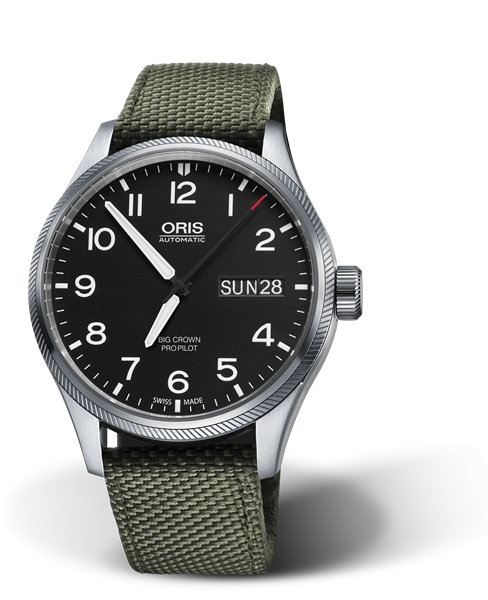Oris 01 752 7698 4164-07 5 22 14FC : Big Crown ProPilot Big Day Date Stainless Steel / Black