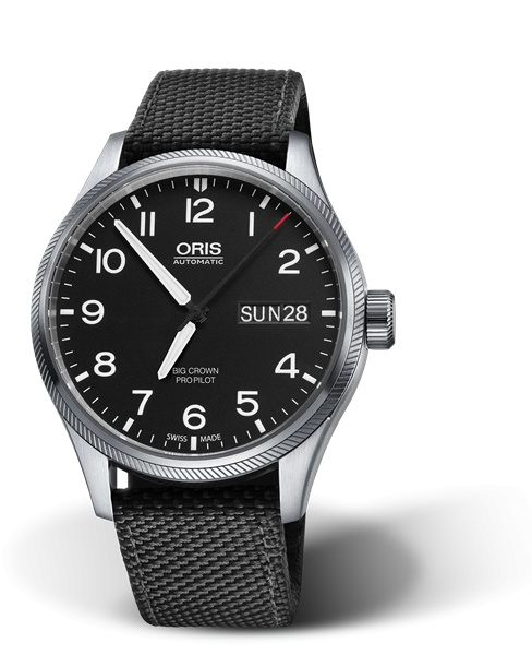 Oris 01 752 7698 4164-07 5 22 15FC : Big Crown ProPilot Big Day Date Stainless Steel / Black