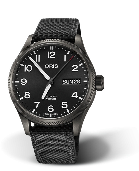 Oris 01 752 7698 4264-07 5 22 15GFC : Big Crown ProPilot Big Day Date PVD / Black