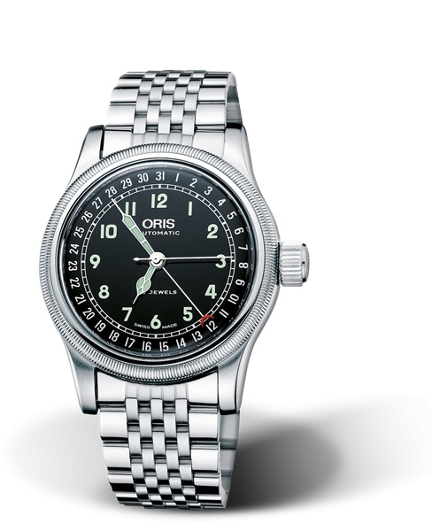 Oris 01 754 7543 4064-07 8 20 61 : Big Crown Original Pointer Date 40 Stainless Steel / Black / Bracelet
