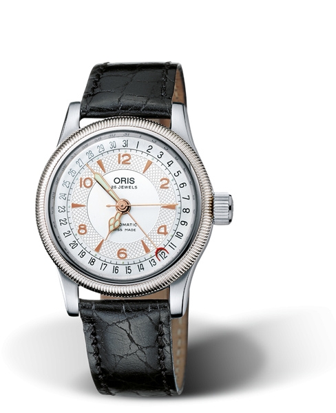 Oris 01 754 7551 4061-07 5 18 53 : Big Crown Pointer Date 36 Stainless Steel / Silver