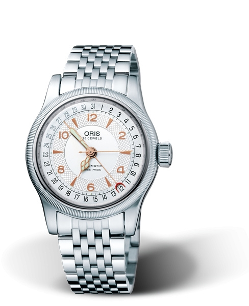 Oris 01 754 7551 4061-07 8 18 61 : Big Crown Pointer Date 36 Stainless Steel / Silver / Bracelet