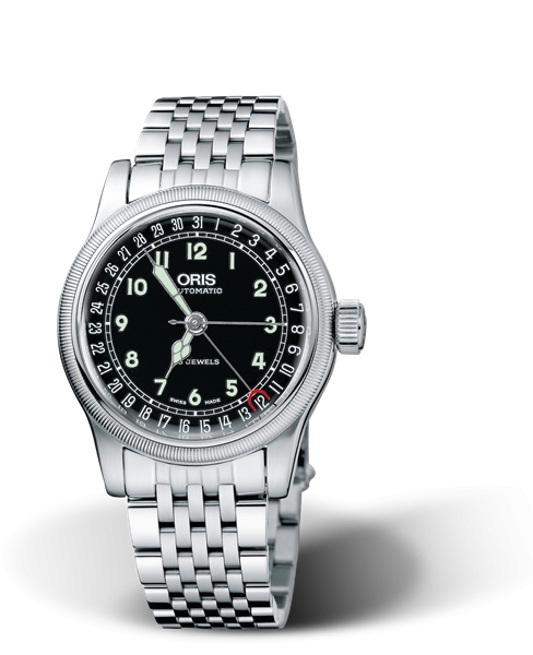 Oris 01 754 7551 4064-07 8 18 61 : Big Crown Pointer Date 36 Stainless Steel / Black / Bracelet