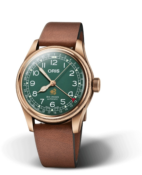 Oris 01 754 7741 3187-Set : Big Crown Pointer Date 40 Bronze / Thai Airways