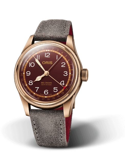 Oris 01 754 7741 3188 : Big Crown Pointer Date Bronze / Fratello Watches