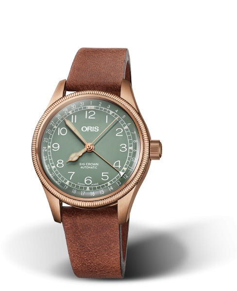 Oris 01 754 7749 3167-07 5 17 69GBR : Big Crown Pointer Date 36 Bronze / Green / Strap