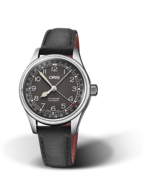 Oris 01 754 7749 4064-07 5 17 65G : Big Crown Pointer Date 36 Stainless Steel / Black