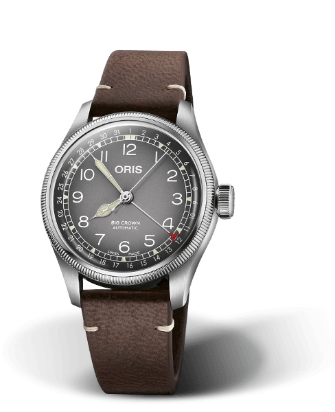 Oris 01 754 7779 4063-Set : Big Crown Pointer Date Cervo Volante / Grey
