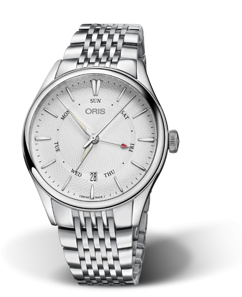 Oris 01 755 7742 4051-07 8 21 79 : Artelier Pointer Day Date 40 Stainless Steel / Silver / Bracelet