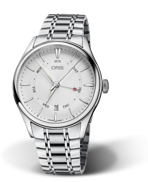 Oris 01 755 7742 4051-07 8 21 88 : Artelier Pointer Day Date 40 Stainless Steel / Silver / Bracelet