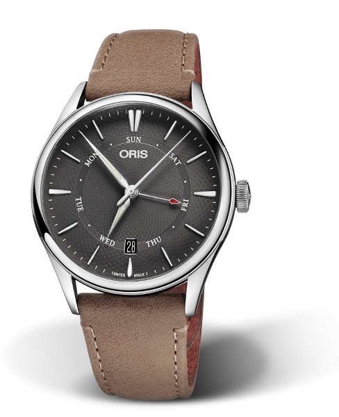 Oris 01 755 7742 4053-07 5 21 32FC : Artelier Pointer Day Date 40 Stainless Steel / Grey