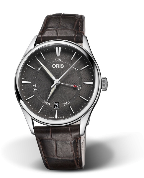 Oris 01 755 7742 4053-07 5 21 65FC : Artelier Pointer Day Date 40 Stainless Steel / Grey