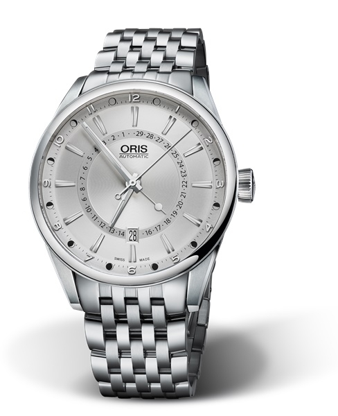 Oris 01 761 7691 4051-07 8 21 80 : Artix Pointer Moon Date Stainless Steel / Silver / Bracelet