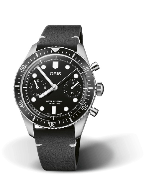 Oris 01 771 7791 4054-07 6 20 01 : Divers Sixty-Five 40 Chronograph Stainless Steel / Black