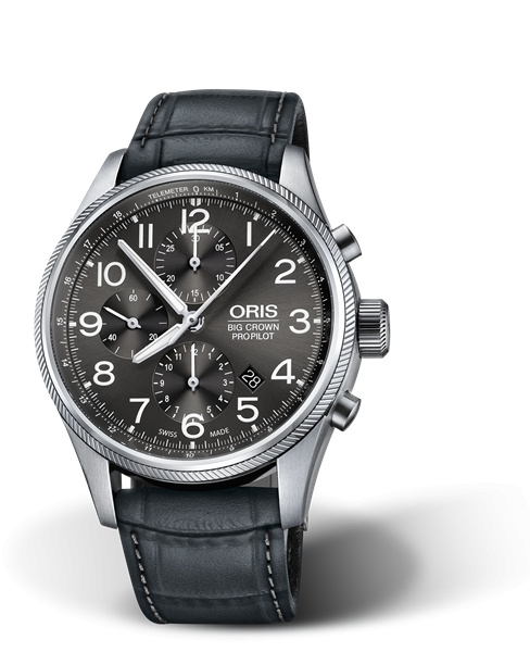 Oris 01 774 7699 4063-07 5 22 06FC : Big Crown ProPilot Chronograph Stainless Steel / Grey