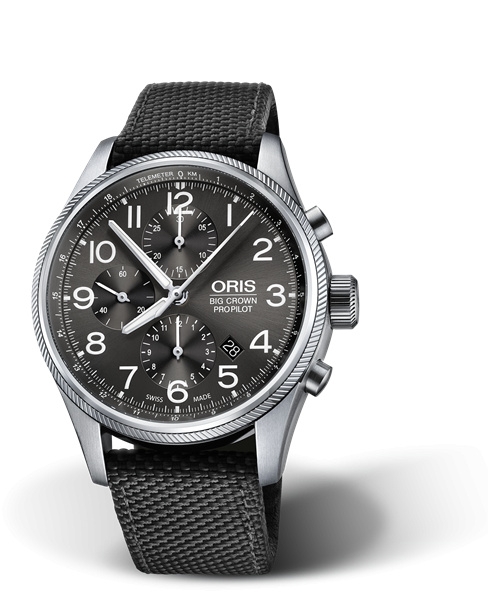 Oris 01 774 7699 4063-07 5 22 15FC : Big Crown ProPilot Chronograph Stainless Steel / Grey